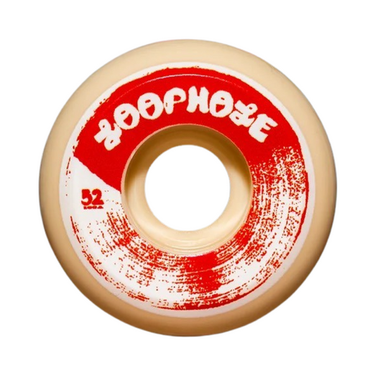 Loophole wheels brush logo shape classic rond 52mm disponible en suisse sur Model skateshop suisse online store