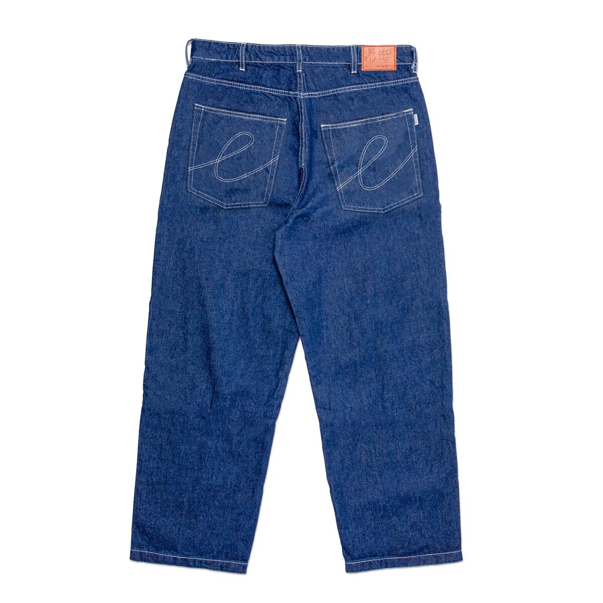 HODDLE 16o DENIM RANGER JEAN INDIGO DENIM/WHITE STICH