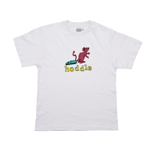 HODDLE RAT TRAP TEE WHITE