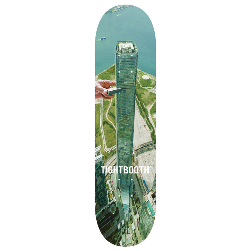 Tightbooth skateboard Jenga team deck 8.38