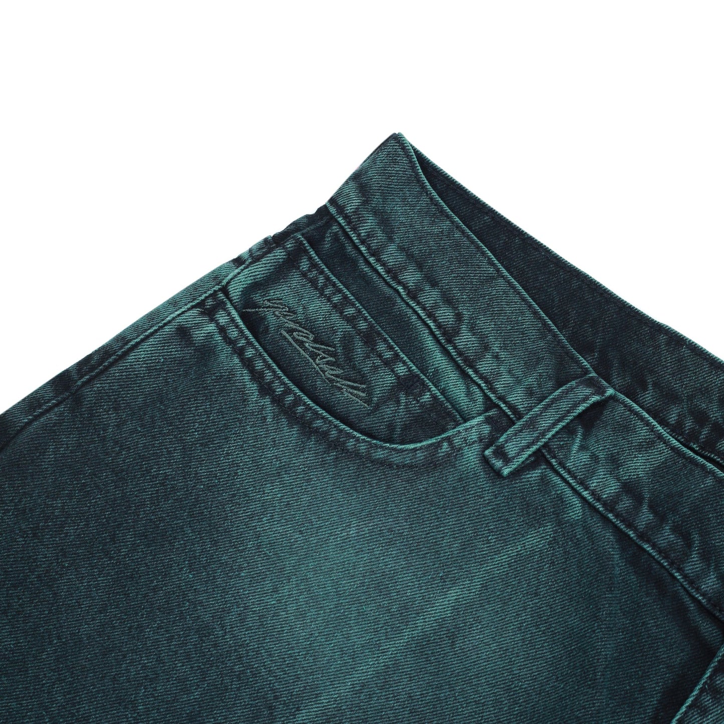 Yardsale Bleached Phantasy Jeans (Emerald)