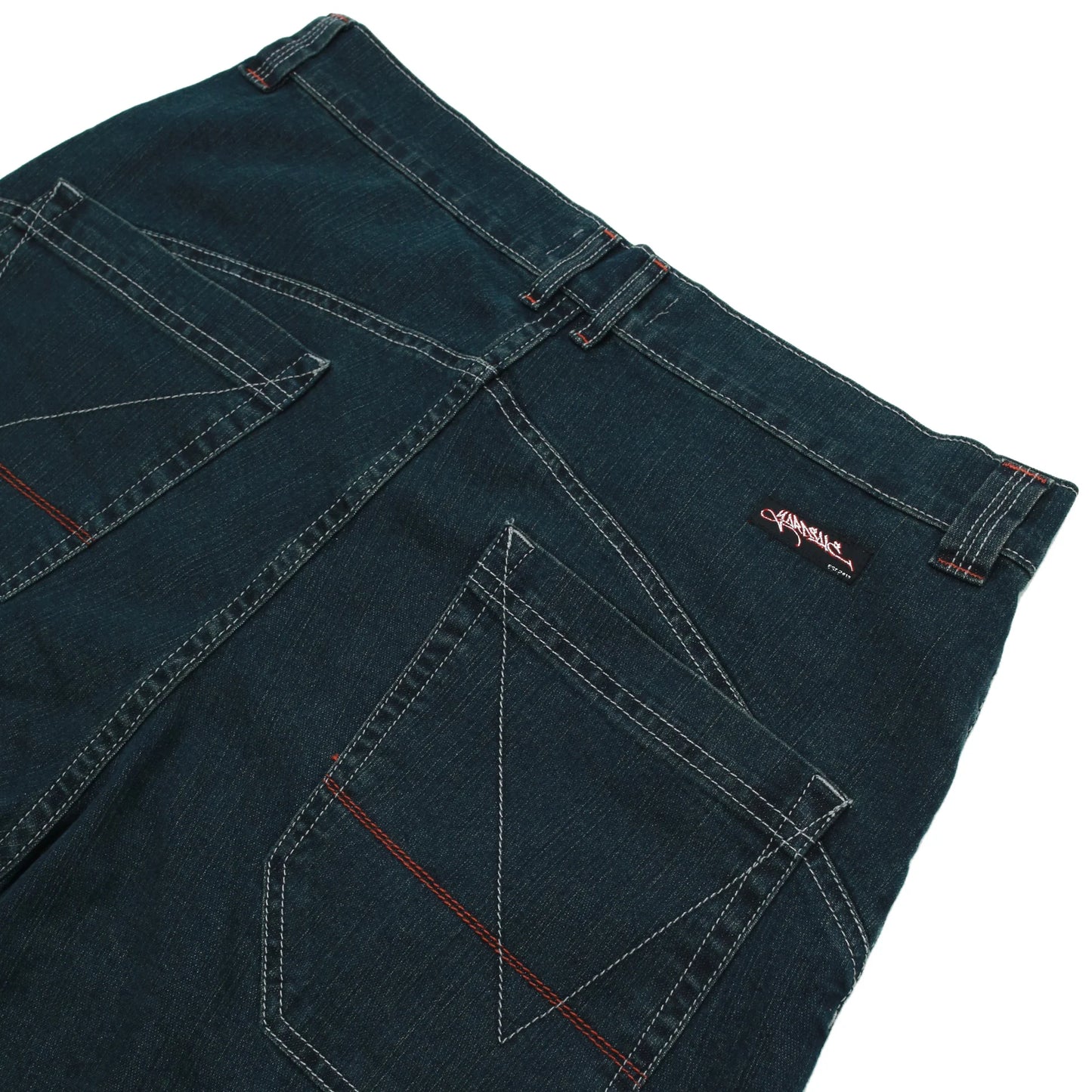 Yardsale Slub Denim Shorts (Navy)