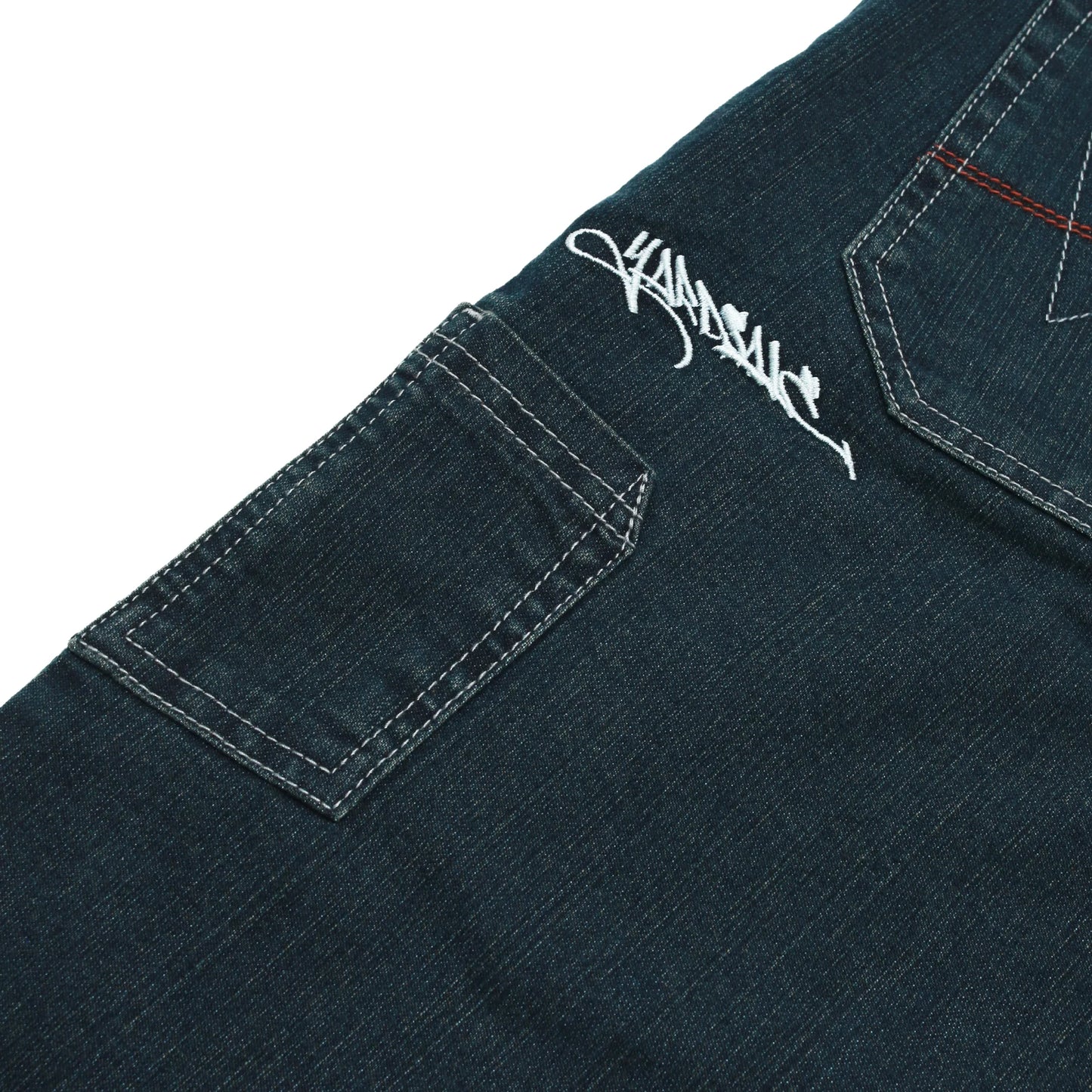 Yardsale Slub Denim Shorts (Navy)