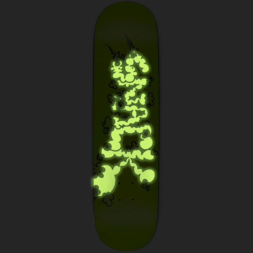 Snack Vaporz twin tip deck 8.25 Glow in the dark