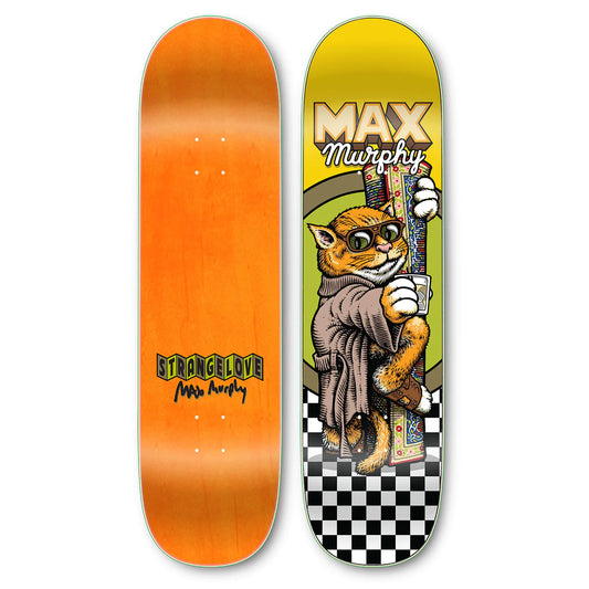 StrangeLove Skateboards Max Murphy / Louis the Cat / 8.5 Deck