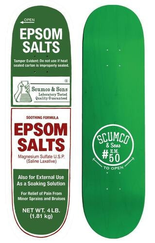 SCUMCO Epsom Salt  DECK