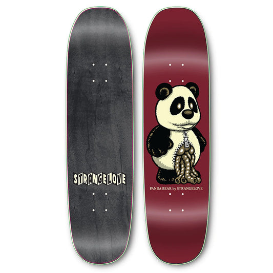 StrangeLove Skateboards Panda deck / Glow in the dark/ 8.625 Deck