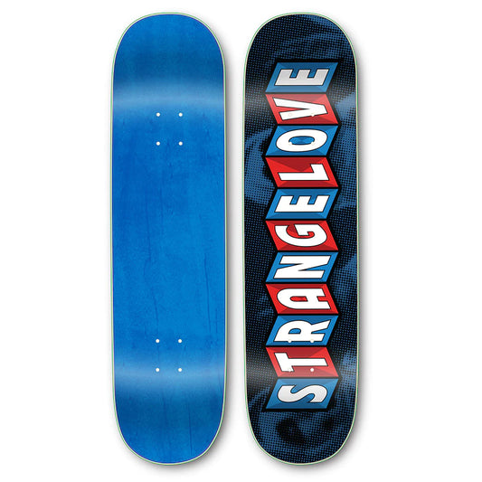 StrangeLove Skateboards Carousel Logo / Blue / 8.25 Deck