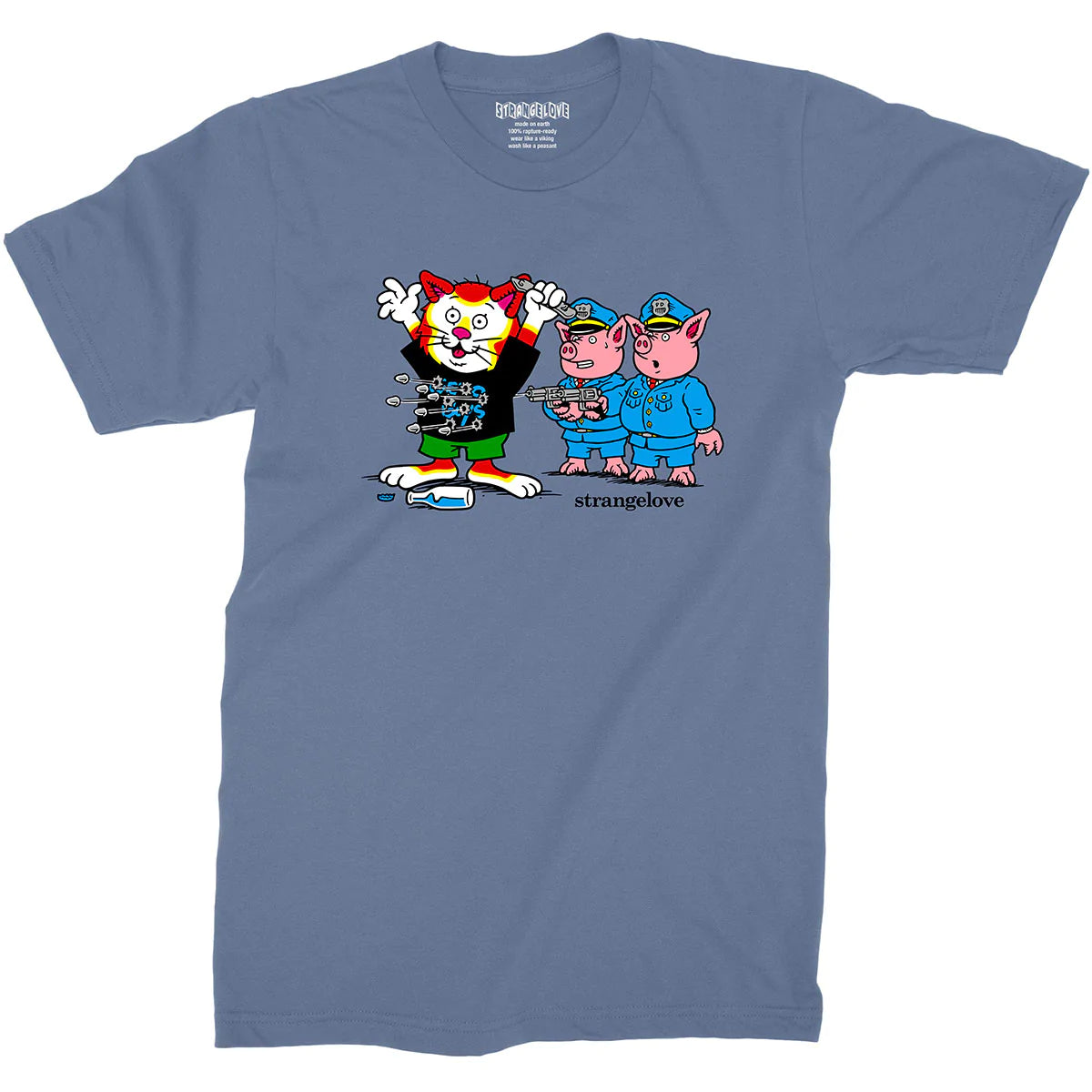 Strangelove Pigs / Indigo Heather / T-Shirt