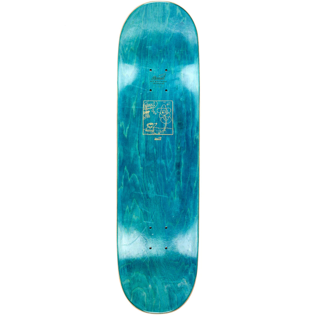 Snack skateboards "no flower' deck