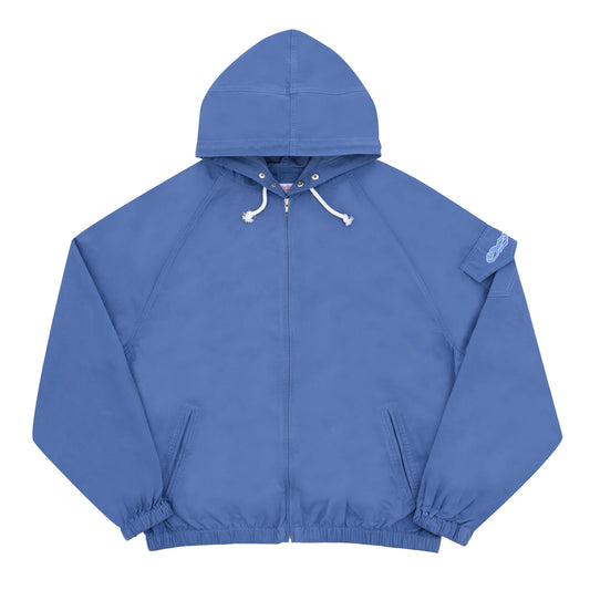 Yardsale Sunscript Hooded Jacket (Blue)